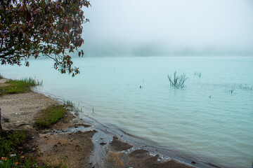Talaga Bodas Crater is located on the slopes of Mount Galunggung at an altitude of 1512 meters...