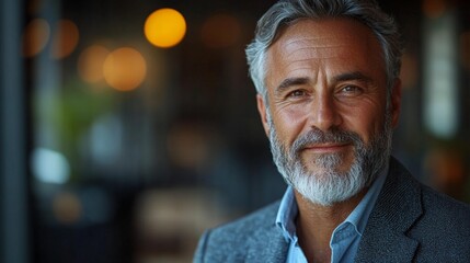 Fototapeta premium Set of images featuring senior businessman consultants in office settings, perfect for professional and business visuals, isolated on transparent background, Generative AI