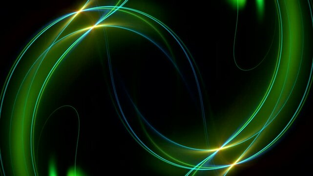 3d abstract background flares fantasy lines light leak opening intro template  