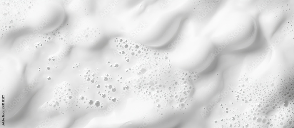 Fototapete white foam background. with copy space image. place for adding text or design
