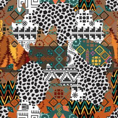 abstract  seamless pattern