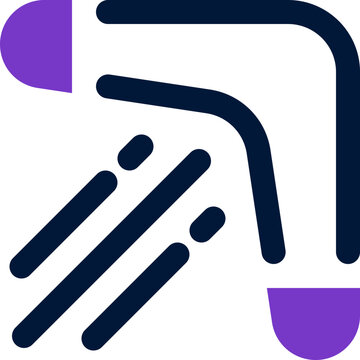 recommend clip art: boomerang icon. vector dual tone icon for your website, mobile, presentation, and logo design.