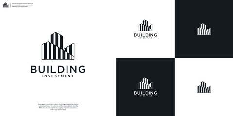 Construction Building Logo Architecture design inspiration
