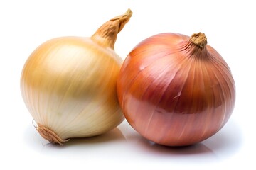 Fototapeta premium onion isolated on white background