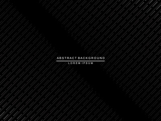 Abstract futuristic dark black background with modern design. Realistic 3d wallpaper with luxurious flowing lines. Elegant background for posters, websites, brochures, cards, banners, apps, etc.
