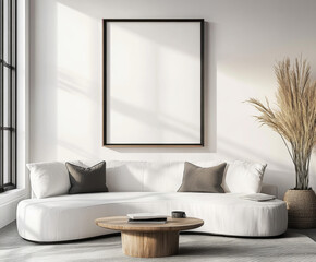 Frame mockup, Modern interior design