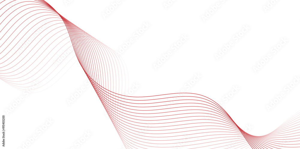 Poster curved wavy lines tech futuristic motion background. abstract wave element for design. lines abstrac