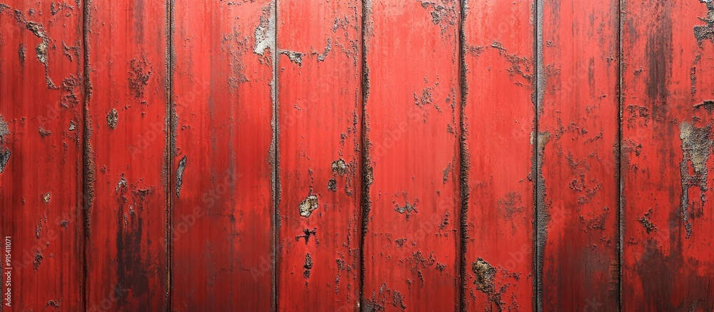 Poster texture of a red rusty metal sheet copyspace background