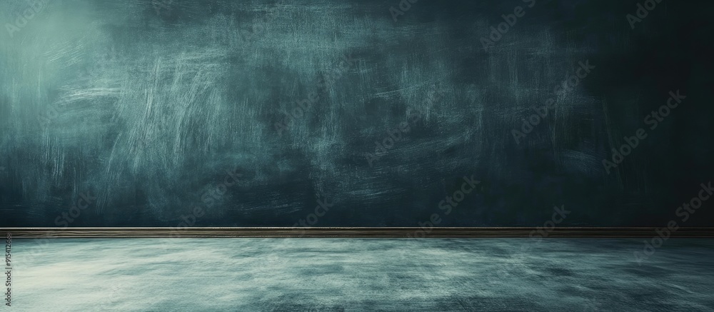 Poster blackboard write beginning. with copy space image. Place for adding text or design