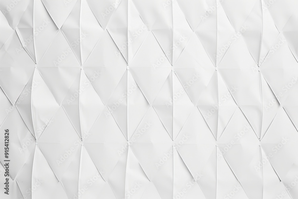 Wall mural white background with a faint, repeating diamond pattern for an elegant design