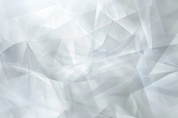 Obraz premium White background with a hint of overlapping, semi-transparent shapes in light grey
