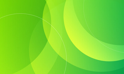 Abstract green gradient background. Vector illustration