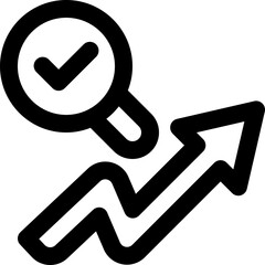 research icon. vector line icon for your website, mobile, presentation, and logo design.