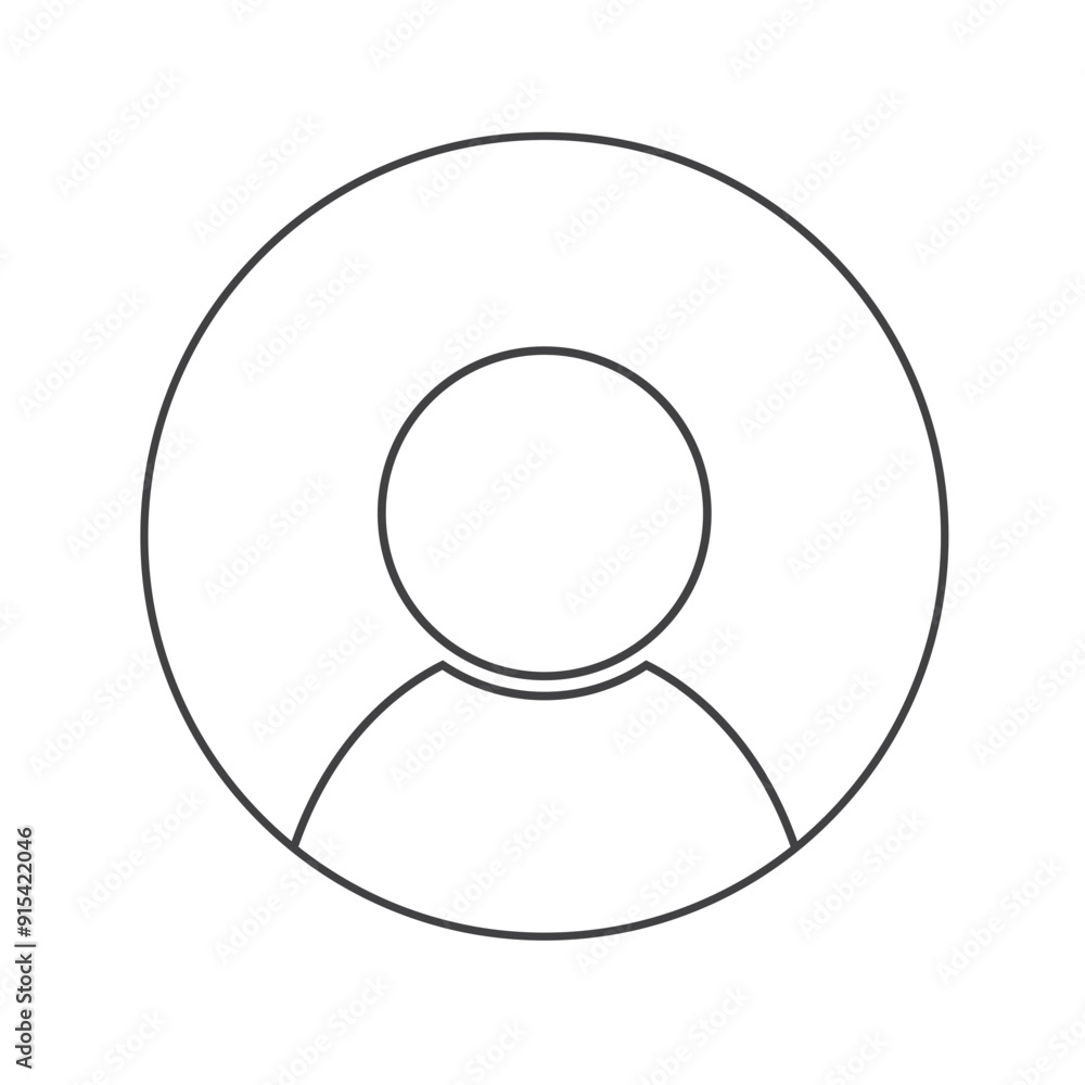 Poster blank image placeholder icon. user interface design. transparent svg file. vector illustration.
