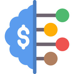 Fototapeta premium Intelligence Icon