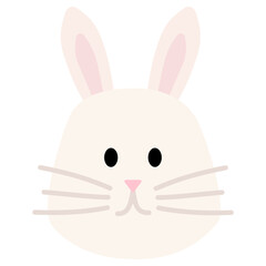 Rabbit Icon Vector Illustration 