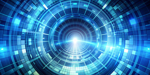 blue tech background for your design