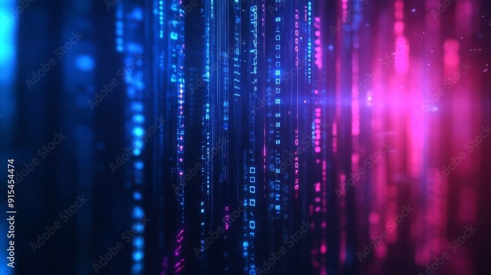 Poster global flow of digital information. technology futuristic background. visualization of big data.