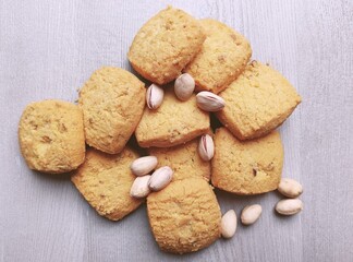 Pistachios biscuits 