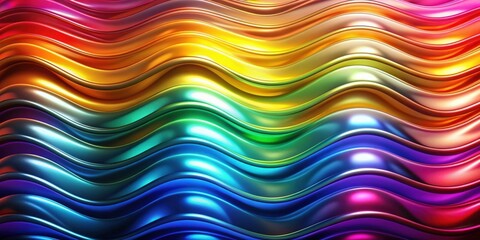 Chromic colored shiny waves background, chromic, colored, shiny, waves, background, abstract, vibrant, modern, design