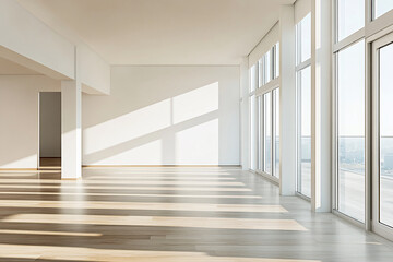 Fototapeta premium Modern empty interior