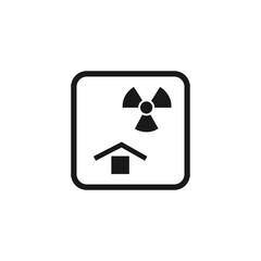 Protect Radioactive sources logo, Radioactive logo,  Radioactive vector