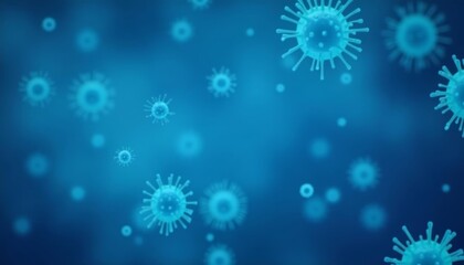  Viral Infection  A microscopic view of a pandemic threat