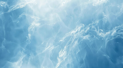 Fototapeta premium Light Blue Abstract Motion, Generative AI Illustration