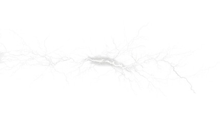 Thunder on a black background