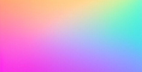 Fototapeta premium Pink pastel background with hearts and bokeh. Fantasy kawaii magic sky with gradient. Cute vector print. Dreamy girly fantasy wallpaper. 