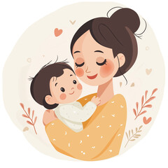 mother and baby