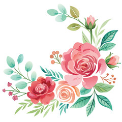 Fototapeta premium bouquet of roses