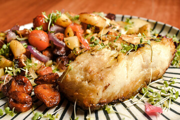 Prato alta gastronomia
