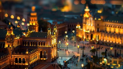 Obraz premium The Plaza de EspaÃ±a