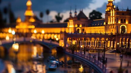 Obraz premium The Plaza de EspaÃ±a