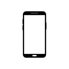 Phone mockups. Mobile mockups. Phone icon. Mobile icon. Smartphone. Cellphone frame with blank screen isolated templates.
