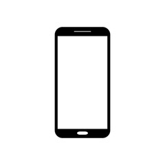 Phone mockups. Mobile mockups. Phone icon. Mobile icon. Smartphone. Cellphone frame with blank screen isolated templates.