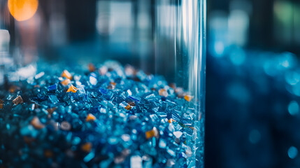 recyceltes Plastik Granulat, Buntes Granulat, PA6, ASA, ABS, PET, Plastik Kunststoff Granulat, wieder verwendbarer Kunststoff, Glas voll Kunststoff 	