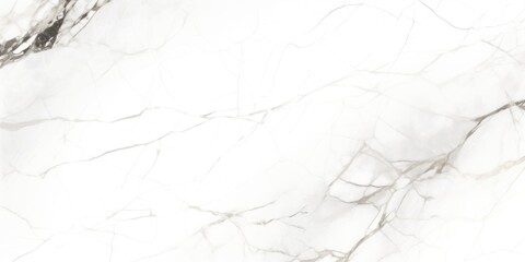 Obraz premium Clean white marble background with light grey veins, suitable for minimalist and contemporary architectural projects