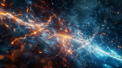 Fototapeta premium Abstract Technology Background 8K Photorealistic Ultra