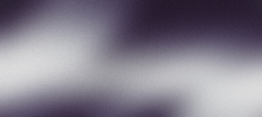 Obraz premium Silver and purple tones blend in a grainy textured background