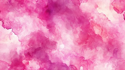 A pink background with a splash of red