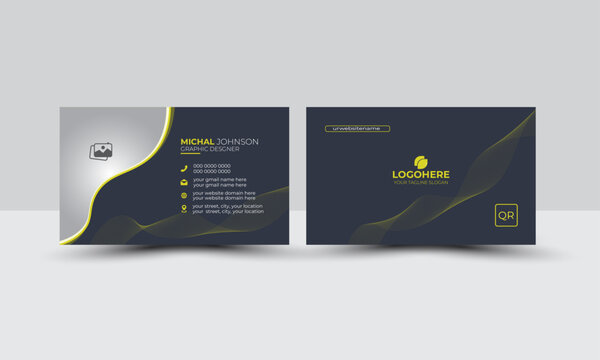 Luxurious Freelance Business Card with Gold Accents, Elegant Typography, and High-Quality Matte Finish for a Professional Edge