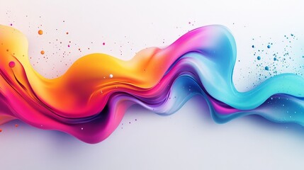 visually appealing logo with fluid color transitions on a white canvas, showcasing modern design and innovative elements.