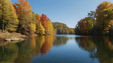 autumn in the mountains