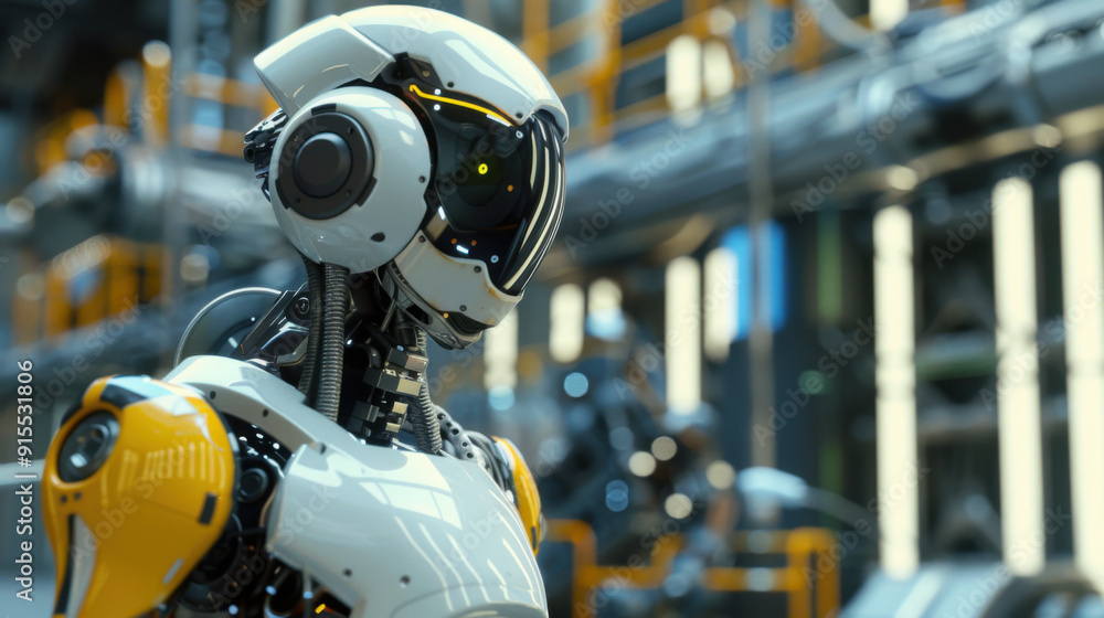 Poster advanced robotics enhancing industrial productivity