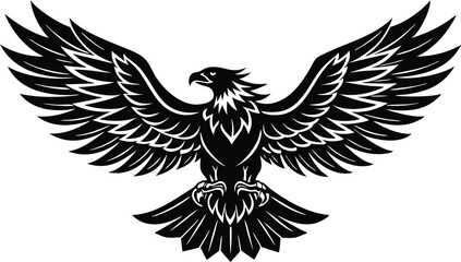 eagle with wings