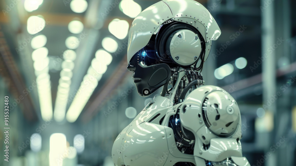 Poster advanced robotics in industrial automation