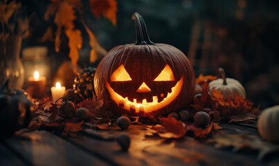Obraz premium halloween scene