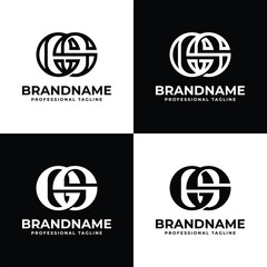 Luxury Letters GS Monogram Logo, suitable for any business with SG or GS initials